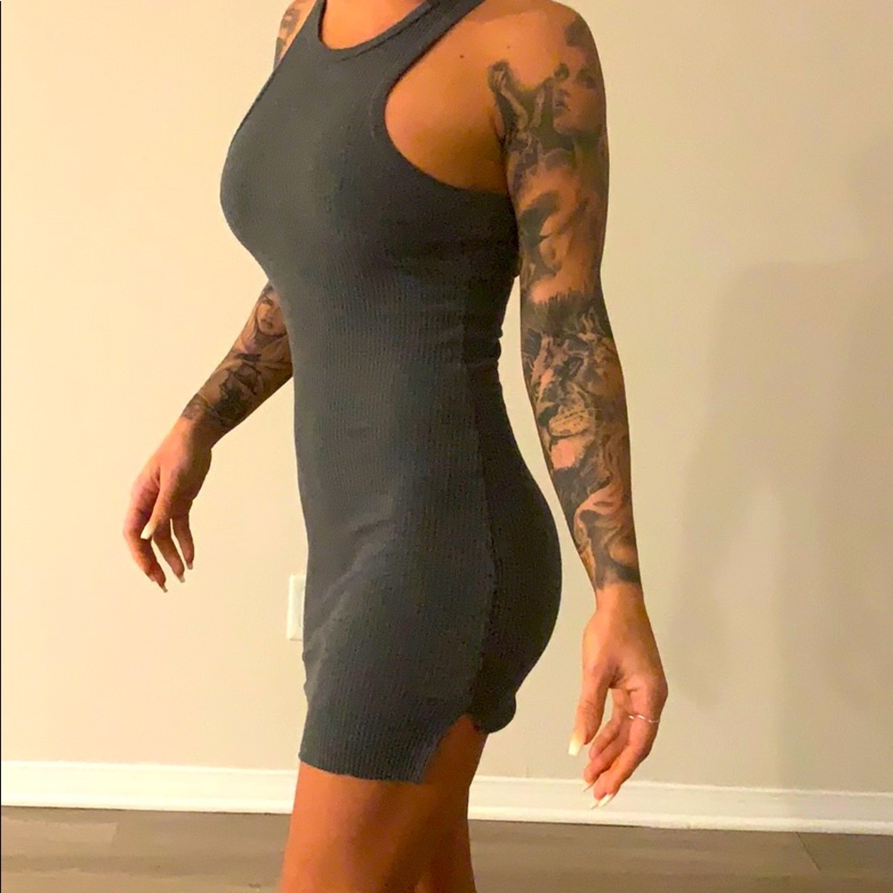 Tight fitted mini dress